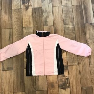 Pink Champion Zip-up Jacket Size Medium